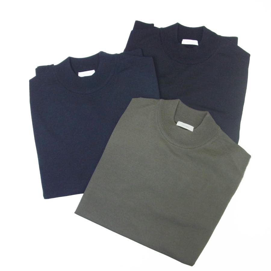 nomiamo ノミアモ モックネック ニット 33ゲージ ウール メンズ