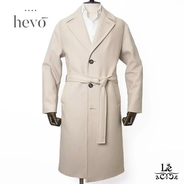 Hevo イーヴォ Ostuni ウールナイロン ベルテッド シングルコート メンズ チェスターコート ライトベージュ イタリア ブランド 国内正規品 Ostu725 2352beige A1 レ アッカ 通販 Yahoo ショッピング