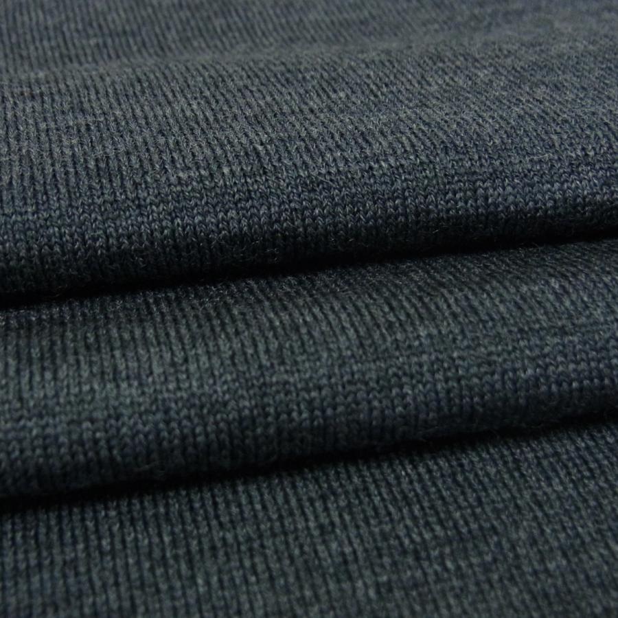 ジョンスメドレー JOHN SMEDLEY スキャンラン SCANLAN クルーネック ニット 30G ハイゲージ メリノウール MODERN FIT チャコール イギリス 正規品の画像