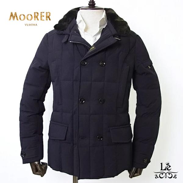 メーカー包装済 Moorer ムーレー ダウン ジャケット メンズ ダウンジャケット Siro Kn ダブルブレスト ダウンコート ネイビー 紺 イタリア 国内正規品 50 Off Www Vittal Com Ar