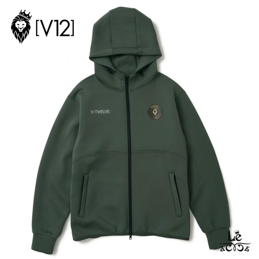 V12（ヴィ・トゥエルヴ） ゴルフパーカー ジップアップパーカー