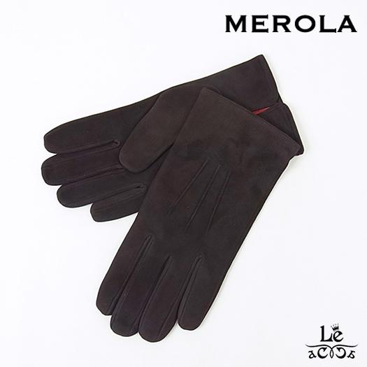 Merola メローラ グローブ スエード スウェード カシミヤ 手袋 メンズ レザーグローブ ブラウン オレンジ 国内正規品 Zu03su Moro レ アッカ 通販 Yahoo ショッピング