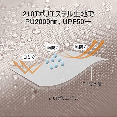 Naturehike 公園ビーチ天幕砂浜用天幕テントシェード通気性日除け防水日防ぐ風防ぐUVカットキャンプ用収納便利収納袋付き軽量化UV アウトドアキ 