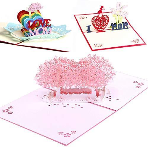 ３ｄ立体ポップアップカード 母の日カード 誕生日カード 封筒付き グリーティングカード メッセージカード 感謝状 バレンタインカード 手作りの贈り物 S メキメキショップ2号店 通販 Yahoo ショッピング