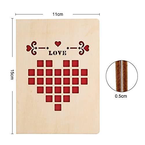 木製グリーティングカード メッセージカード 誕生日 手作りバースデーカード 誕生日カード 木製記念日カード 自然手作り木製ラブカード 彼氏 彼女 夫 S メキメキショップ2号店 通販 Yahoo ショッピング