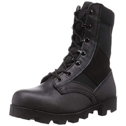 [ロスコ] ジャングルブーツ、ブーツ、ミリタリーブーツ G.I. Type Black H.W. Nylon Speedlace Jungle Boo