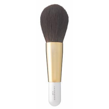 CHIKUHODO 熊野筆(化粧筆) 竹宝堂 パウダーブラシ 灰リス G-9 メイクブラシ