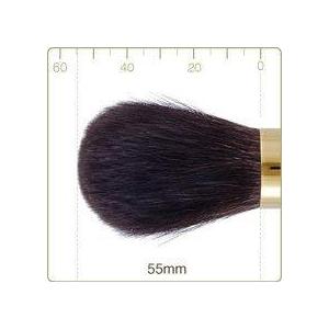 CHIKUHODO 熊野筆(化粧筆) 竹宝堂 パウダーブラシ 灰リス G-9 メイクブラシ 