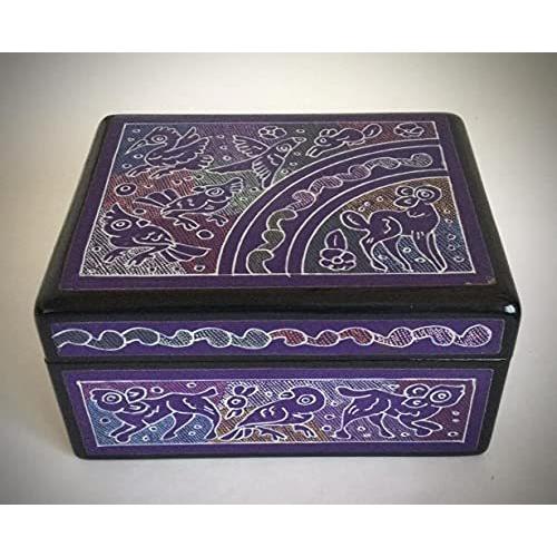 注目ショップ 木箱 メキシコ アンティーク 一点物 おしゃれ 手芸品 海外 Tj487 オリナラ 小物入れ 誕生日 ケース 木製 ボックス アクセサリー 塗り ジュエリー 漆 財布 帽子 ファッション小物 Adtecplasma Com