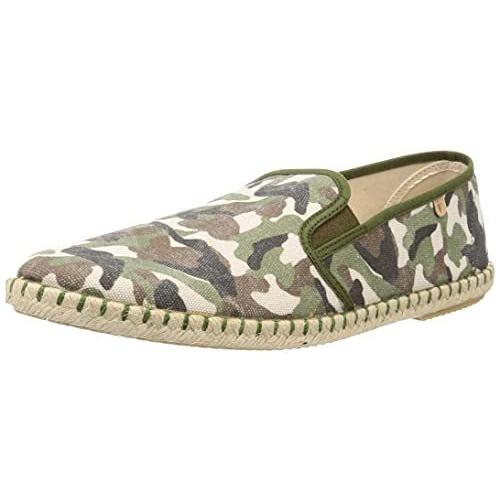 超特価激安 ベルべナス オックスフォード ミリタリージュートスリッポン メンズ マルチ 27 5 Cm 2e Discoversvg Com