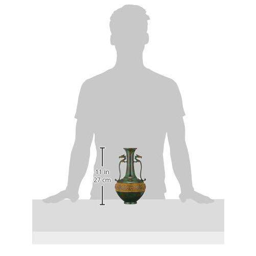 新作マット・カーペット 竹中銅器 銅製花瓶 竜耳瑞鳥 106-55 【S2456273147】(13453円)