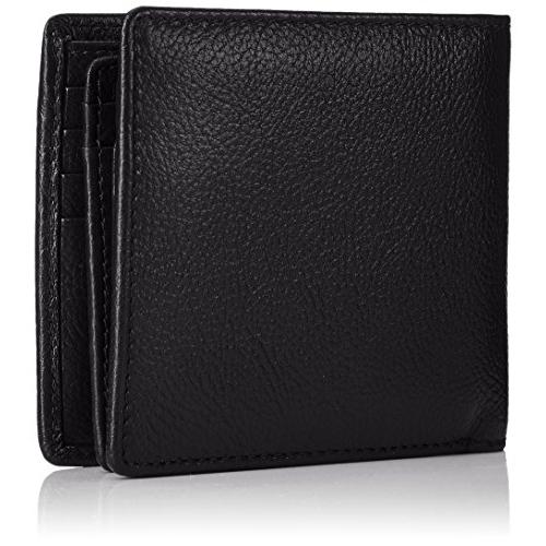 [アーノルドパーマー] 折財布中ベラ付 多機能III(カードいっぱい収納) ブラック