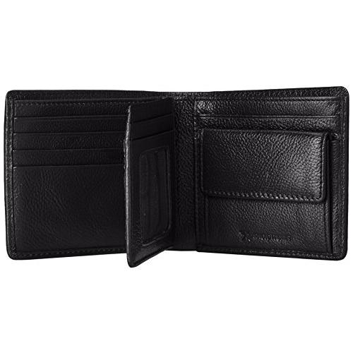[アーノルドパーマー] 折財布中ベラ付 多機能III(カードいっぱい収納) ブラック