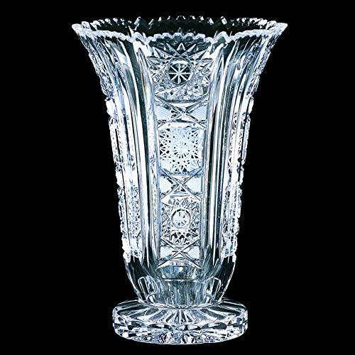 本日超得 エルベクリスタル(Elbe Crystal) 花瓶「ボヘミアンクラシック