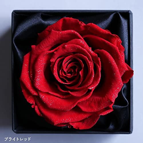 Makefuture Diamond Rose 9 プリザーブドフラワー 花 プロポーズ 薔薇 赤 一輪 フラワーボックス ブライトレッド｜meki5｜05