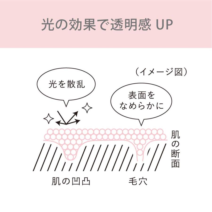 スガオ(SUGAO) シフォン感パウダー スノーベージュ 光を味方にするトーンチェンジパウダー配合 SPF23/PA+++ (フェイスパウダー) 4.｜meki5｜05