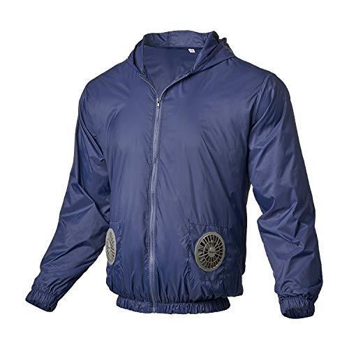 Vinmori 空調作業服 ファン4個付き 空調ウェア 空調風神服 冷却