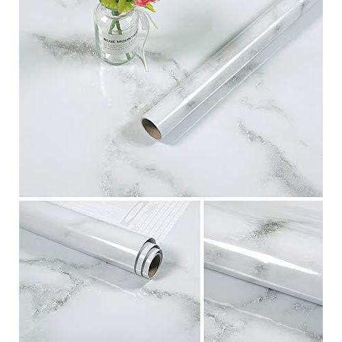 大理石シール 壁紙シール 60x500cm 耐熱 防油 防カビ 大理石柄 壁紙 高級感 剥がせる中粘度 貼って剥がせて糊残りなし キッチン用 家具 S メキメキヤフーショップ 通販 Yahoo ショッピング