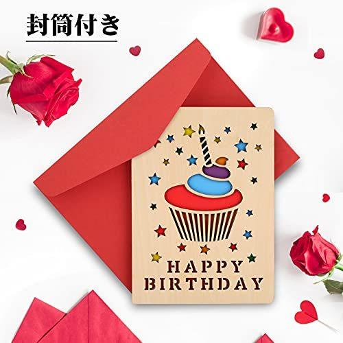 木製グリーティングカード 母の日カード メッセージカード 誕生日カード 手作りバースデーカード 木製記念日カード 自然手作り木製ラブカード 多目的 誕 S メキメキヤフーショップ 通販 Yahoo ショッピング