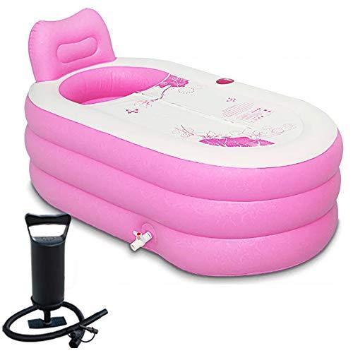 人気no 1 本体 良品しかない折り畳みビニールプール簡易エアー浴槽お風呂の浴槽 バスタブ エアープールエアーポンプ付き150 73cmピンク 限定価格セール Zoetalentsolutions Com