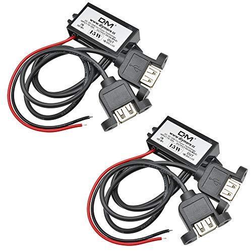Diystudio Dc車載電源レギュレータ降圧モジュール Dc Dc 12v 5v 15w 3a 降圧コンバータ2個usb出力ポート固定穴付きインポ S メキメキヤフーショップ 通販 Yahoo ショッピング