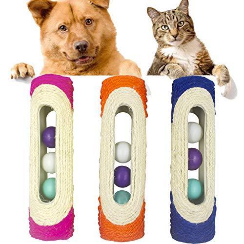 Shengshou 猫用爪とぎ 段ボール つめとぎ 爪研ぎ 猫おもちゃ 猫用品 ボール入り 鈴付き 運動不足解消 ストレス解消 噛むおもちゃ 猫スクラ S メキメキヤフーショップ 通販 Yahoo ショッピング