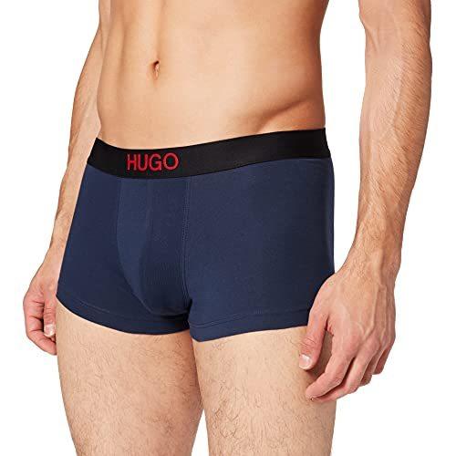 人気大割引 ロゴウエスト 2パック ボクサーパンツ ヒューゴ ストレッチコットン ブルー S トランクス サーフパンツ Emotivevehicles Com