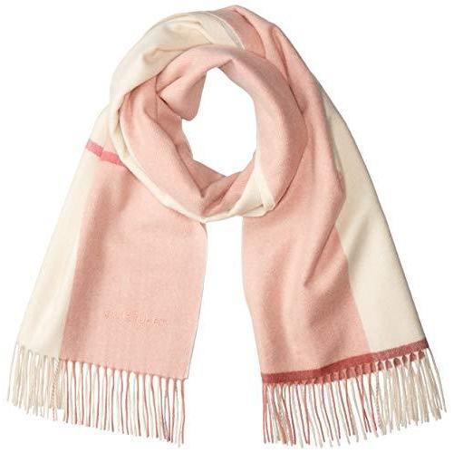 最も優遇 カシミヤ カシミヤストール ジルスチュアート a 紡毛起毛 60cmx180 日本 ウスピンク レディース ストール カラーブロック 財布 帽子 ファッション小物
