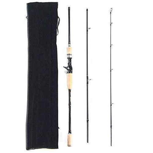 6フィートベイトパックロッド ミディアム 3ピース ベイトロッド バスロッド ルアーロッド パックロッド シーバス バス釣りロッド シーバスロッド S メキメキヤフーショップ 通販 Yahoo ショッピング