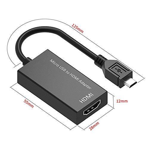 Mhl変換アダプタ Micro Usb Hdmi 変換 ケーブル ユーチューブをテレビで見る 1080p高解像度 音声 画像同時出力 Andorid S メキメキヤフーショップ 通販 Yahoo ショッピング