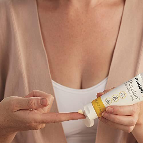 メデラ 乳頭ケアクリーム ピュアレーン 7g 授乳前に拭き取り不要 天然ラノリン100% 母乳育児をやさしくサポート|meki|04