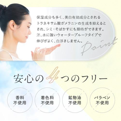 雑誌掲載【THE M】UV 薬用プロテクトＵＶクリーム　SPF 50+　PA++++　（医薬部外品） スキンケア 5役 5way 美的 ザエム THEM 日焼け止め 薬用 天然 由来 成分｜melanin-shop｜05