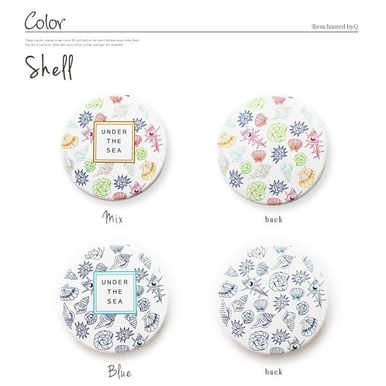 セール価格 Monaシェル リゾート コンパクト ミラー 手鏡 記念 お揃い ギフト プレゼント 送料無料 Z 186 Awesome Shop 通販 Yahoo ショッピング