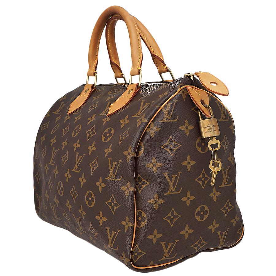 ルイ ヴィトン スピーディ30 ハンドバッグ ミニボストンバッグ モノグラム LOUIS VUITTON（ルイ・ヴィトン） ハンドバッグ ミニボストンバッグ