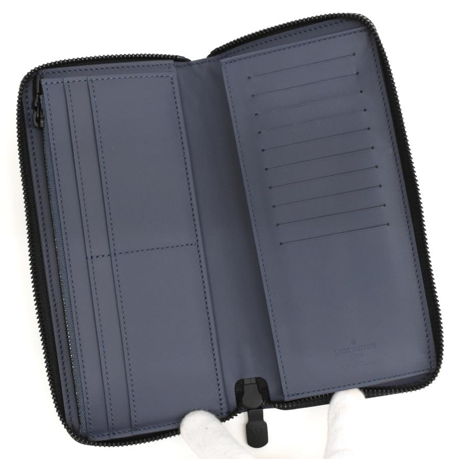 ルイヴィトン ジッピー・ヴェルティカル　ネイビー ジッピー・ウォレット ルイヴィトン ジッピーウォレット ヴェル