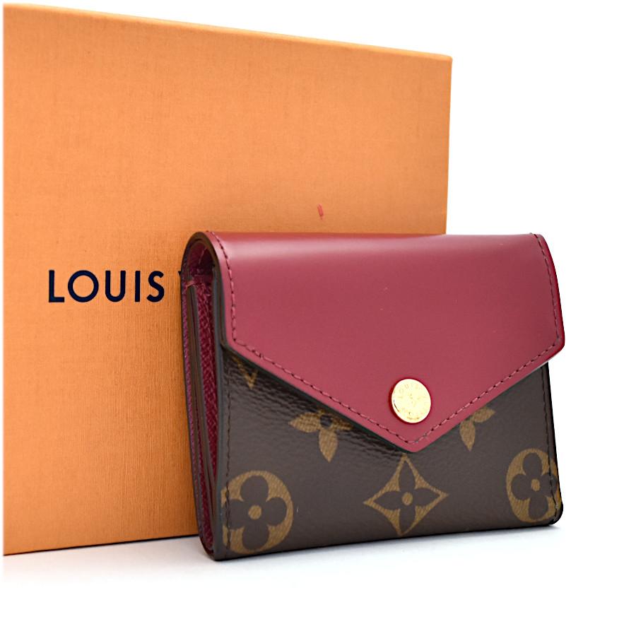 LOUIS VUITTON ルイヴィトン M62932 ポルトフォイユゾエ モノグラム 三つ折り財布（小銭入れあり） モノグラムキャンバス / レザー フューシャ LOUIS VUITTON（ルイ・ヴィトン） 三つ折り財布 コンパクト