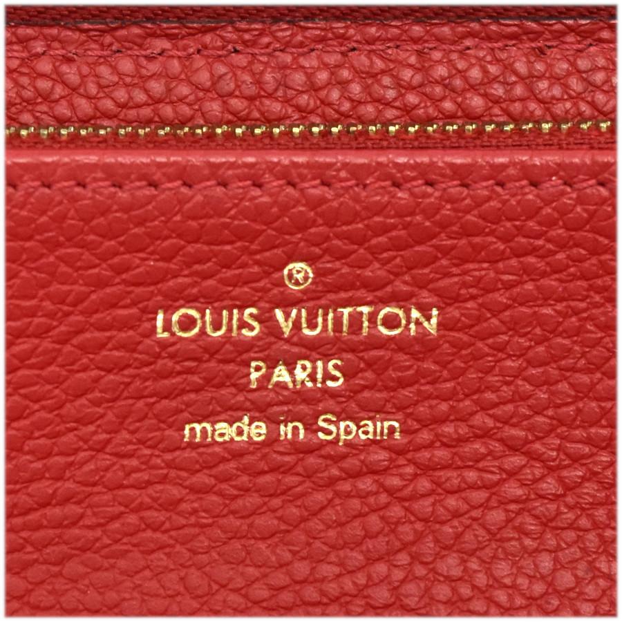 LOUIS VUITTON（ルイ・ヴィトン） ファスナー長財布 アンプラント