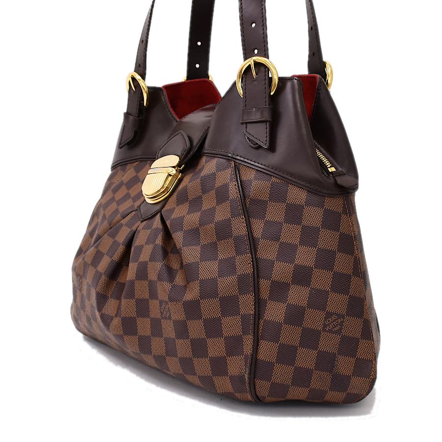 1点限定 ルイヴィトン システィナGM ショルダーバッグ N41540 ダミエ エベヌ ブラウン LOUIS VUITTON Sistina GM｜melcastcom｜02