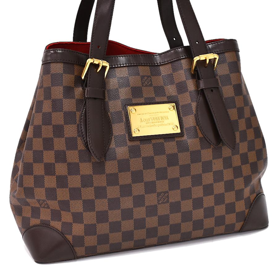 ヤンバン様　ルイヴィトン　ダミエ　エベヌ　ハムステッドMM　ハンドバッグ ハムステッド（LOUIS VUITTON） ルイヴィトン ハムステッドMM