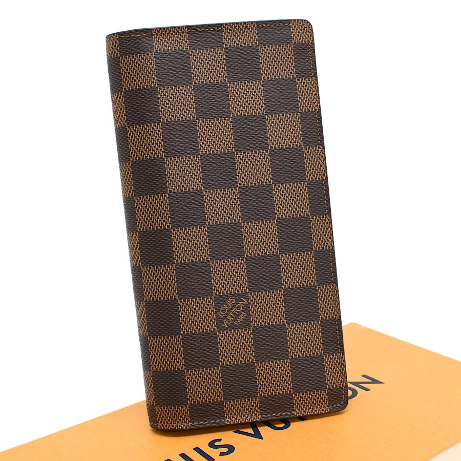 新品同様 ルイヴィトン ポルトフォイユブラザ 二つ折り長財布  