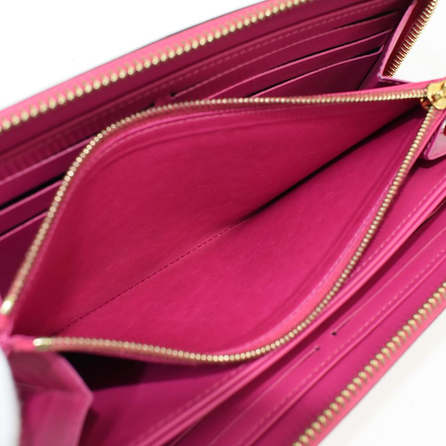 ルイヴィトン/LOUIS VUITTON/財布/ヴェルニ/ジッピーウォレット/バレンタイン限定/ピンク/ラウンドファスナー長サイフ/M90585【SA8352】 ルイ ヴィトン モノグラムヴェルニ ジッピーウォレット 2021年