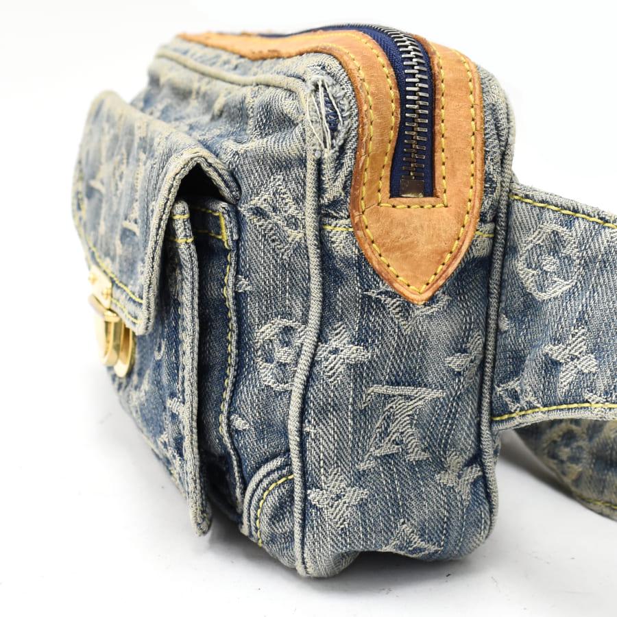 1点限定 ルイヴィトン バムバッグ ボディバッグ M95347 モノグラムデニム ブルー LOUIS VUITTON Bum Bag 5000041884102294メルキャスト 通販