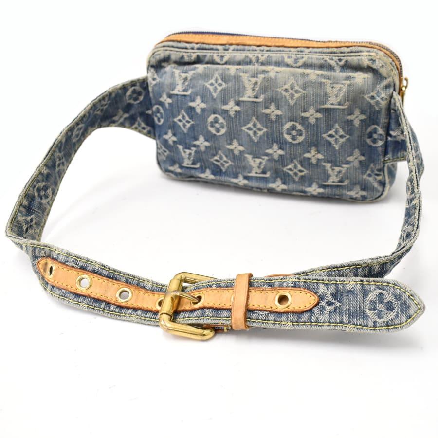 1点限定 ルイヴィトン バムバッグ ボディバッグ M95347 モノグラムデニム ブルー LOUIS VUITTON Bum Bag 5000041884102294メルキャスト 通販