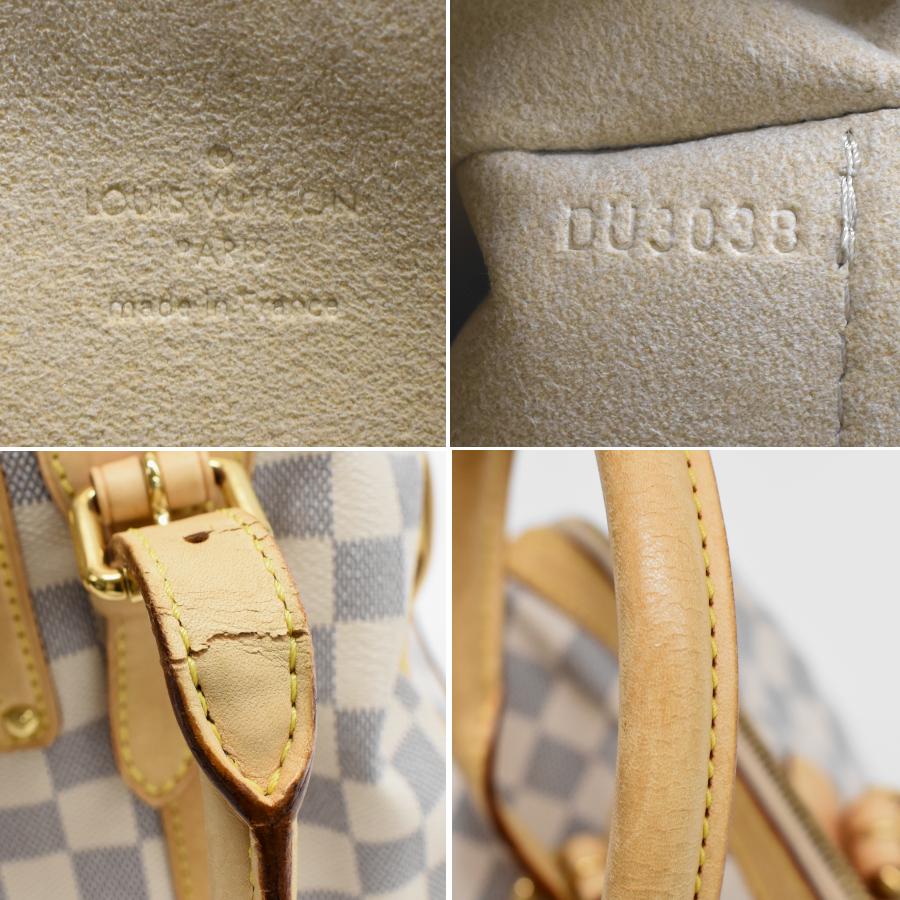 ルイヴィトン バークレー ハンドバッグ N52001 ダミエ・アズール キャンバス レザー アイボリー LOUIS VUITTON｜melcastcom｜09