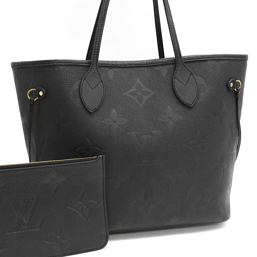 新品同様 ルイヴィトン ネヴァーフルMM トートバッグ M45685 モノグラムアンプラント レザー LOUIS VUITTON | ネヴァーフル