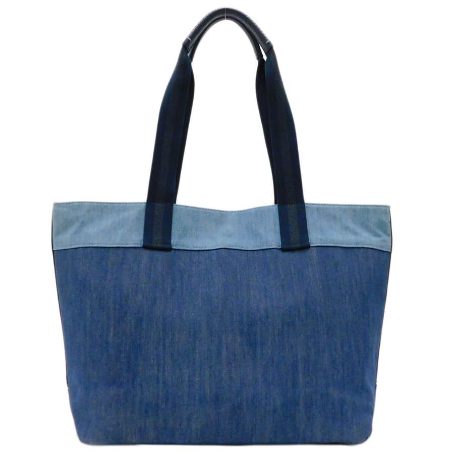 COACH（コーチ） トートバッグ 91131 ブルー系 デニム レディース A4