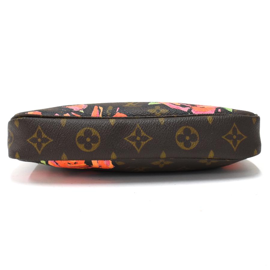 ルイヴィトン LOUIS VUITTON ポーチ モノグラムローズ アクセソワール ポシェット M48615 ブラウン LOUIS VUITTON（ルイ・ヴィトン） アクセサリーポーチ ポシェット