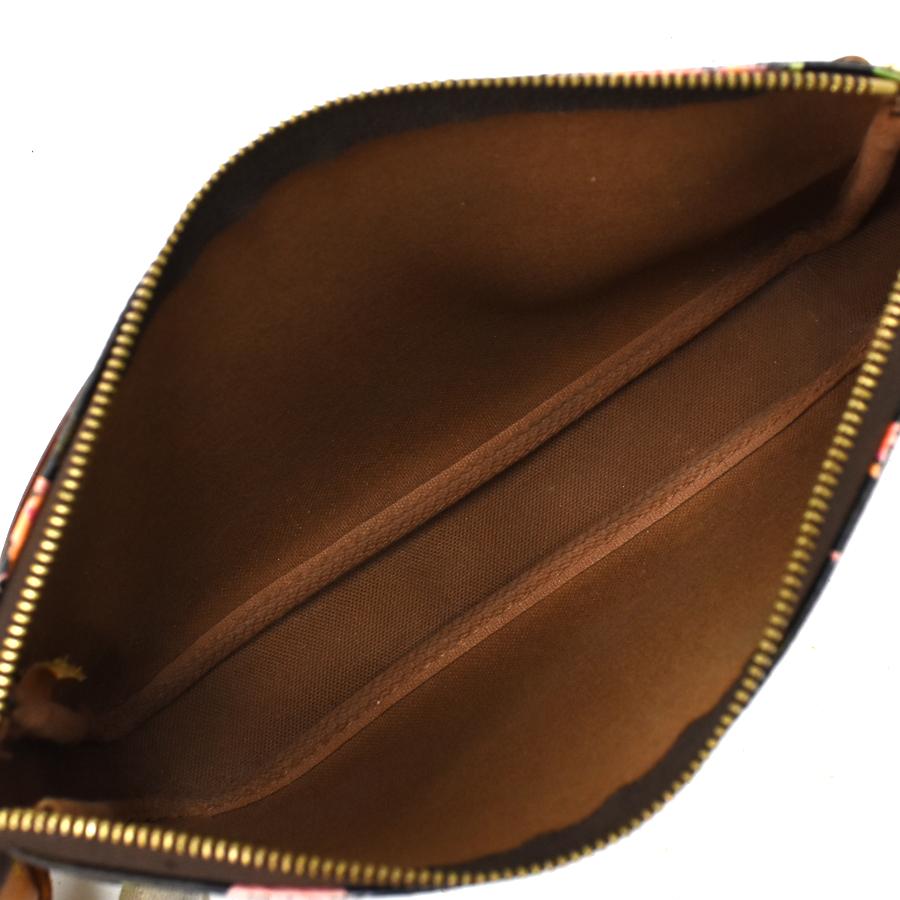 ルイヴィトン LOUIS VUITTON ポーチ モノグラムローズ アクセソワール ポシェット M48615 ブラウン LOUIS VUITTON（ルイ・ヴィトン） アクセサリーポーチ ポシェット