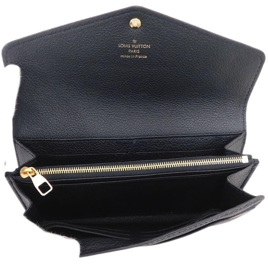 ルイヴィトン ポルトフォイユ サラ アンプラント M61182 ノワール 黒 LOUIS VUITTON（ルイ・ヴィトン） ポルトフォイユサラ M61182 アン