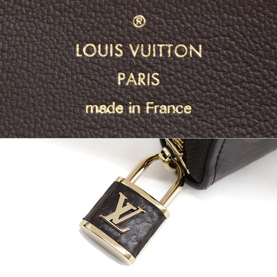 未使用品 ルイヴィトン ジッピーウォレット N80148 モノグラム パイソン レザー ブラウン LOUIS VUITTONの画像
